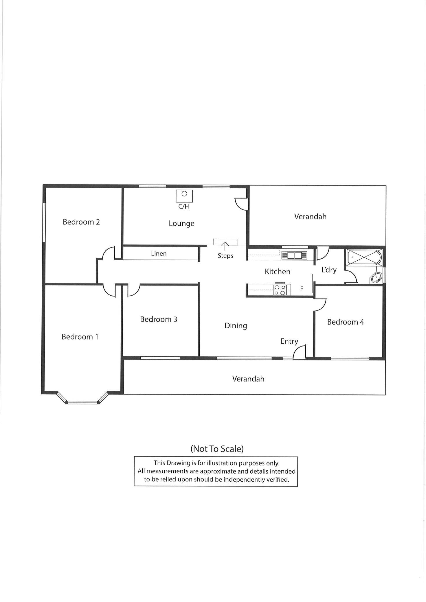Floorplan of Homely acreageSemiRural listing, Lot 272 North Terrace, Quorn SA 5433
