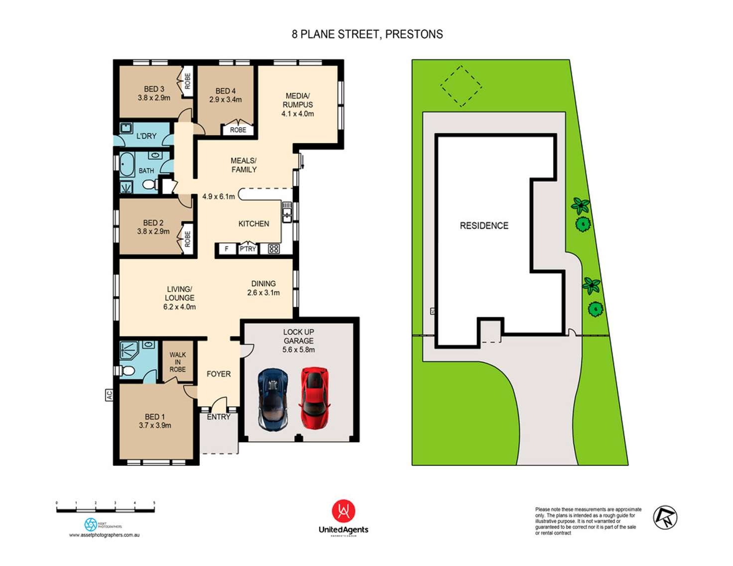 Floorplan of Homely house listing, 8 Plane Street, Prestons NSW 2170