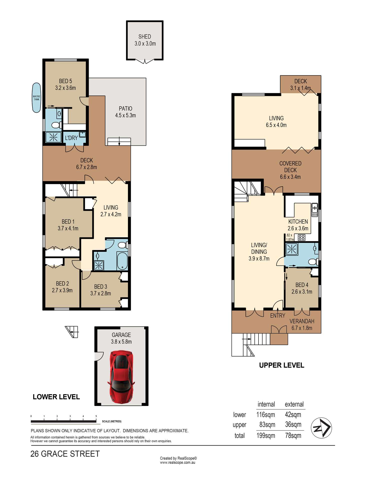 Floorplan of Homely house listing, 26 Grace Street, Mitchelton QLD 4053