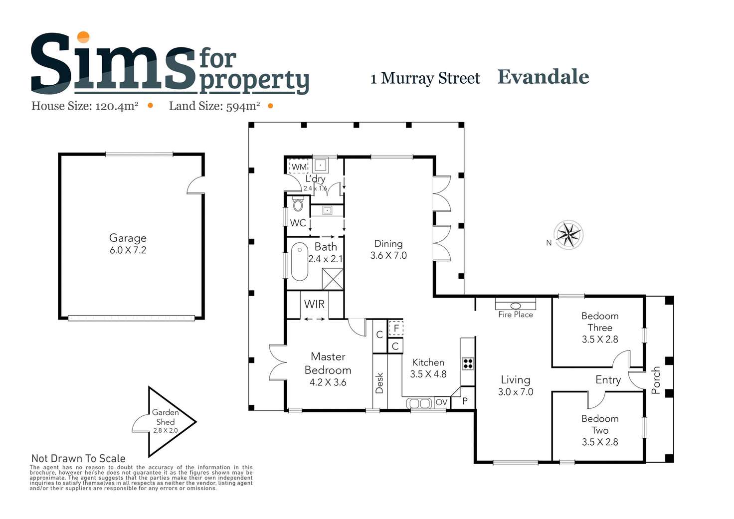 Floorplan of Homely house listing, 1 Murray Street, Evandale TAS 7212