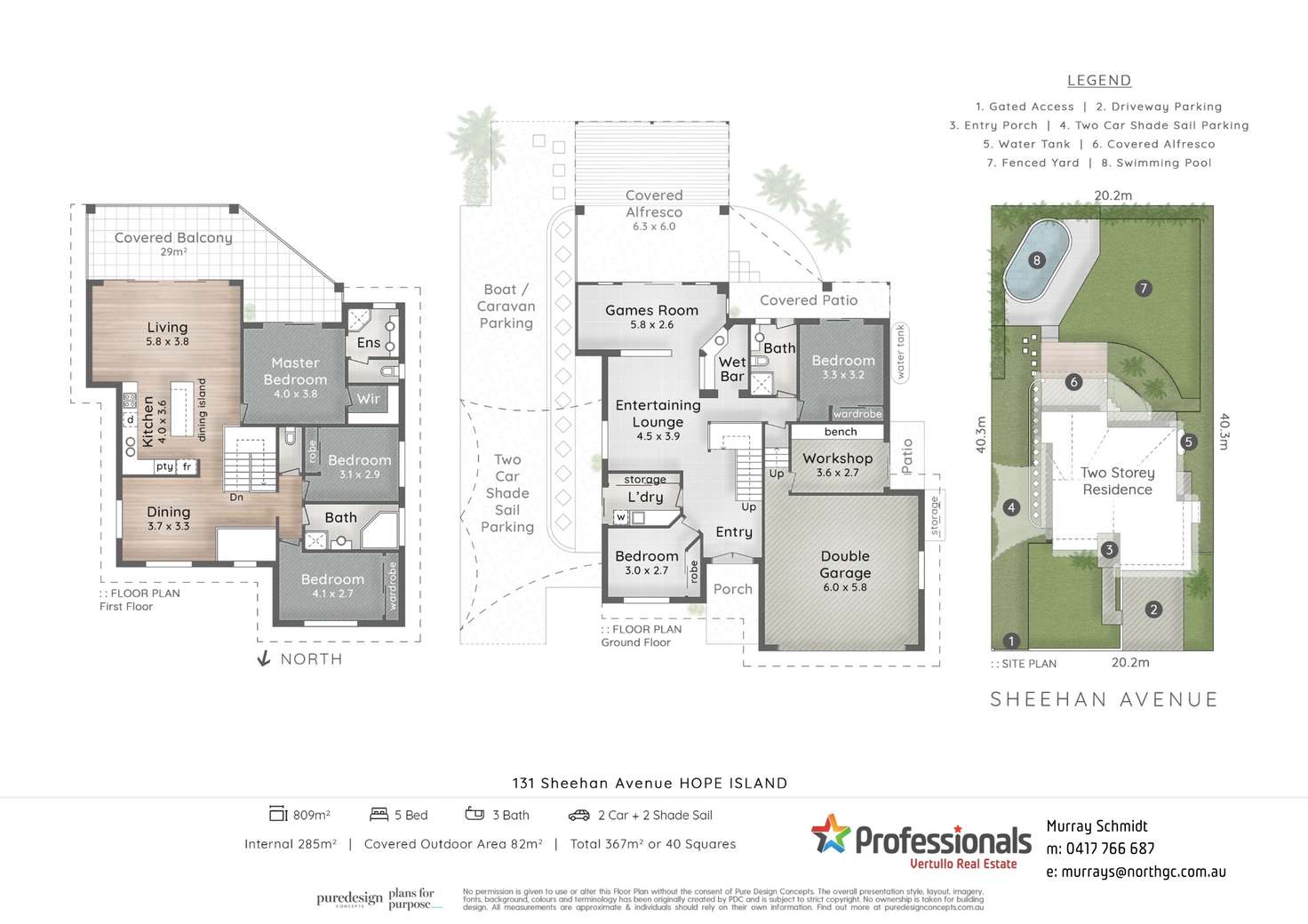 Floorplan of Homely house listing, 131 Sheehan Avenue, Hope Island QLD 4212