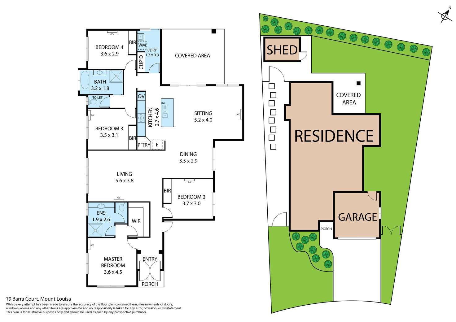 Floorplan of Homely house listing, 19 Barra Court, Mount Louisa QLD 4814