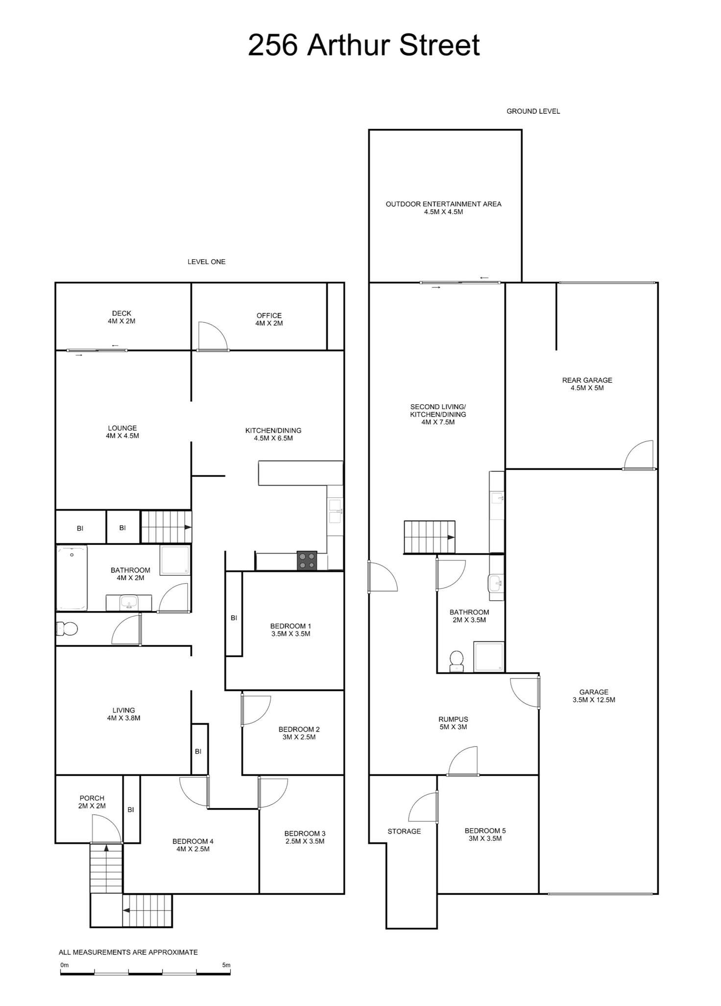 Floorplan of Homely house listing, 256 Arthur Street, Grafton NSW 2460