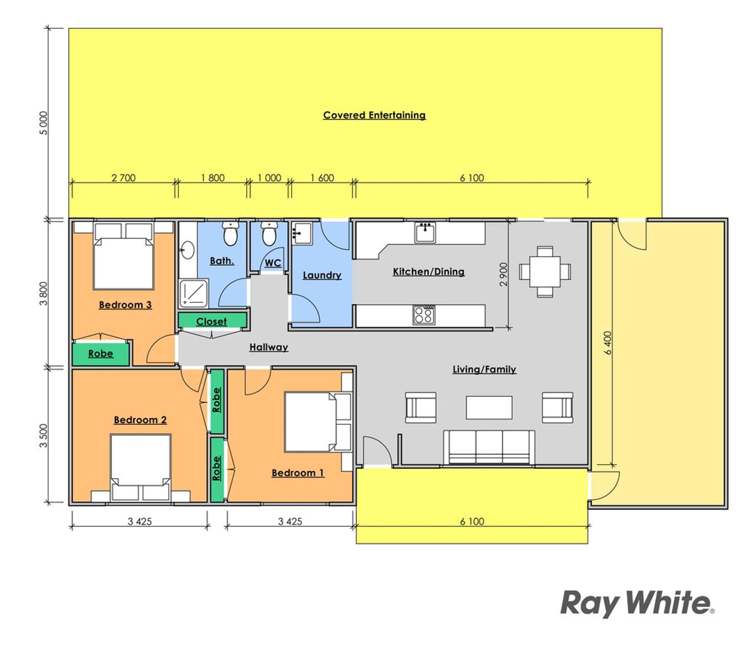 Floorplan of Homely house listing, 35 Telopea Drive, Taree NSW 2430