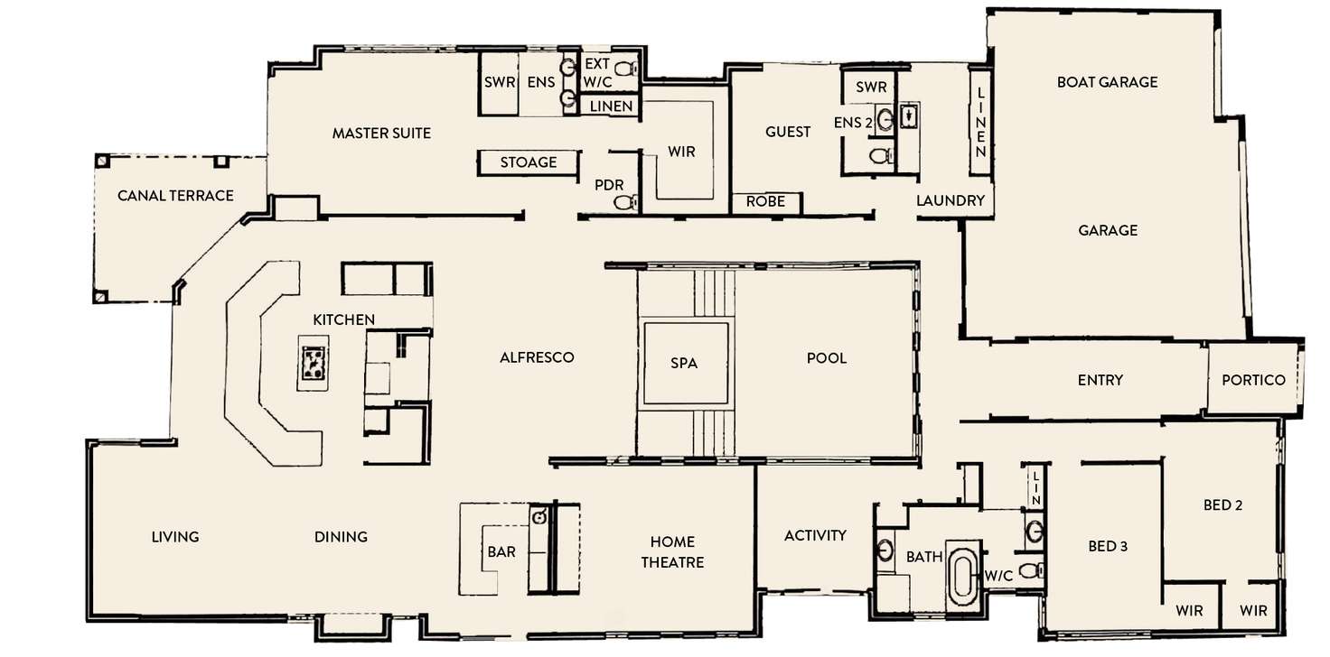 Floorplan of Homely house listing, 15 Waterlily Drive, Dudley Park WA 6210