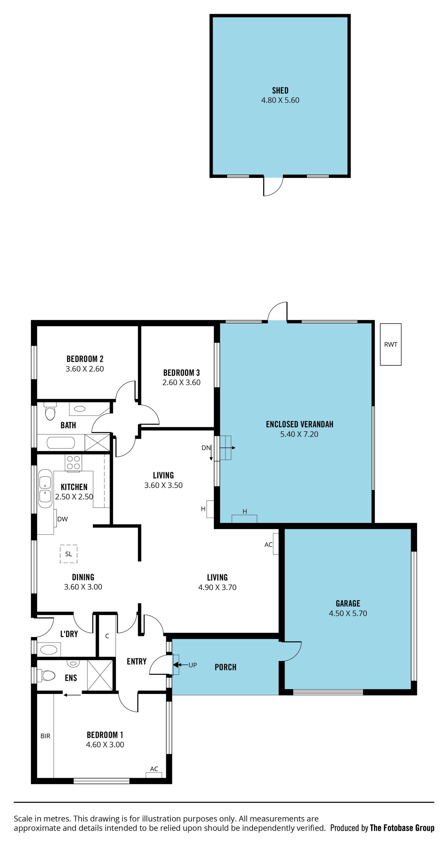 Floorplan of Homely house listing, 54 Wootoona Avenue, Christies Beach SA 5165