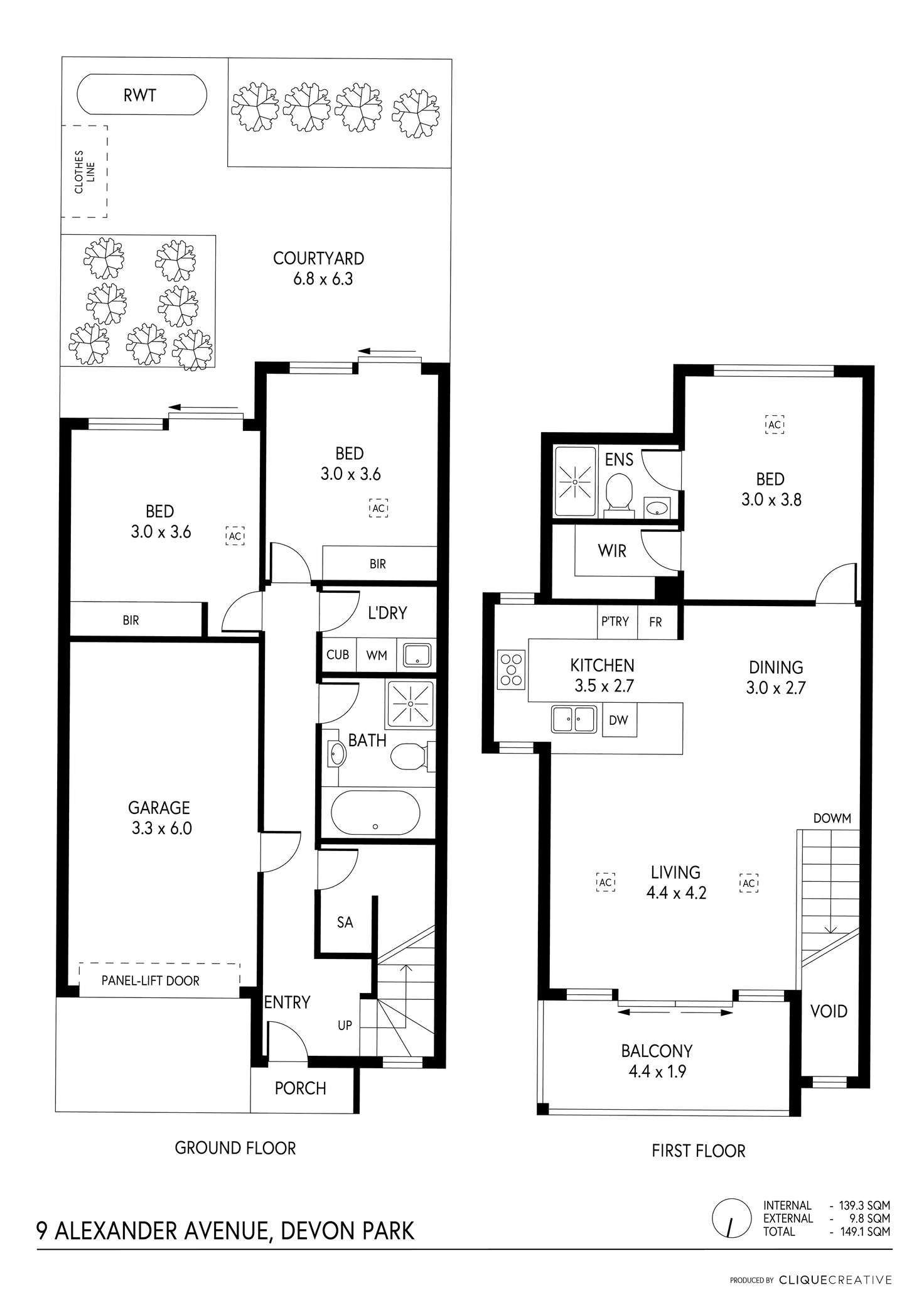 Floorplan of Homely house listing, 9 Alexander Avenue, Devon Park SA 5008
