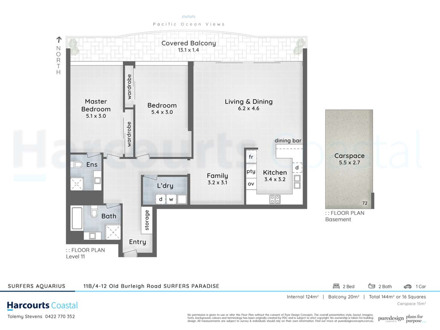 Floorplan of Homely apartment listing, 51/4 Old Burleigh Road, Surfers Paradise QLD 4217