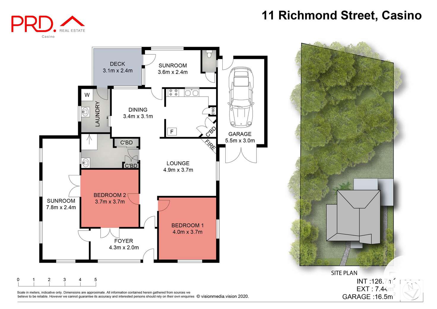 Floorplan of Homely house listing, 11 Richmond Street, Casino NSW 2470