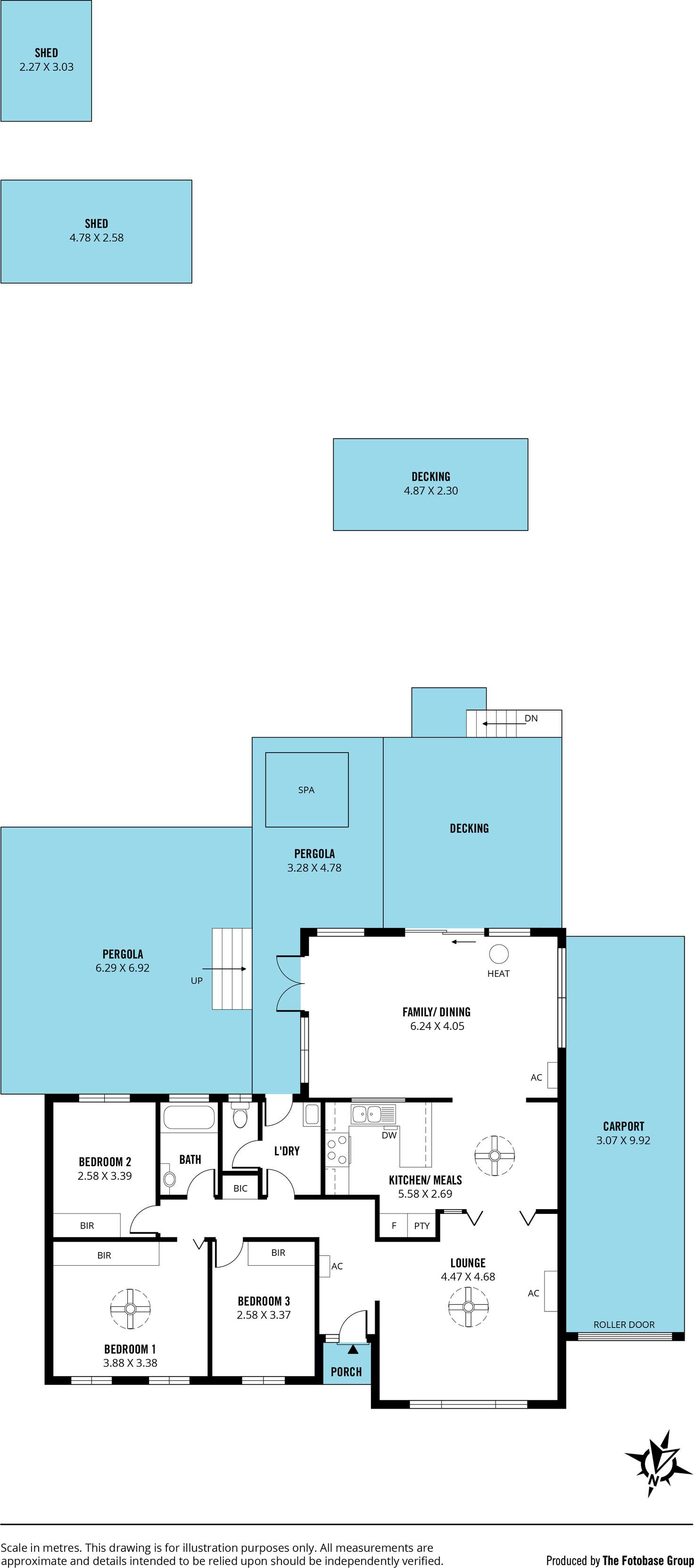 Floorplan of Homely house listing, 14 Jarrad Road, Happy Valley SA 5159