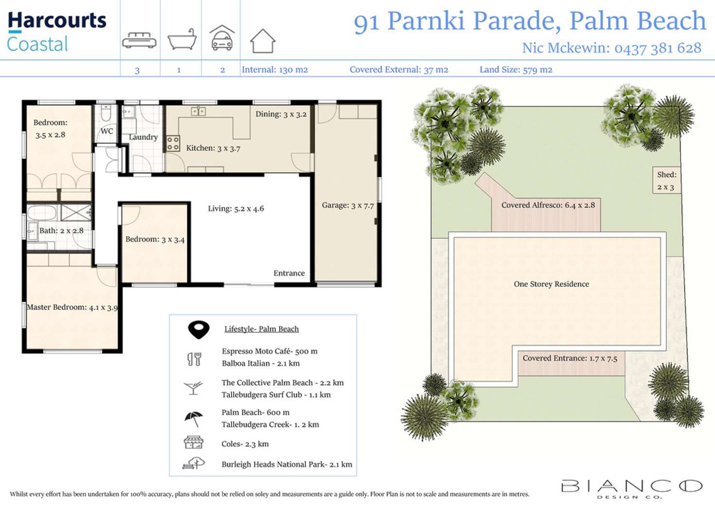 Floorplan of Homely house listing, 91 Parnki Parade, Palm Beach QLD 4221