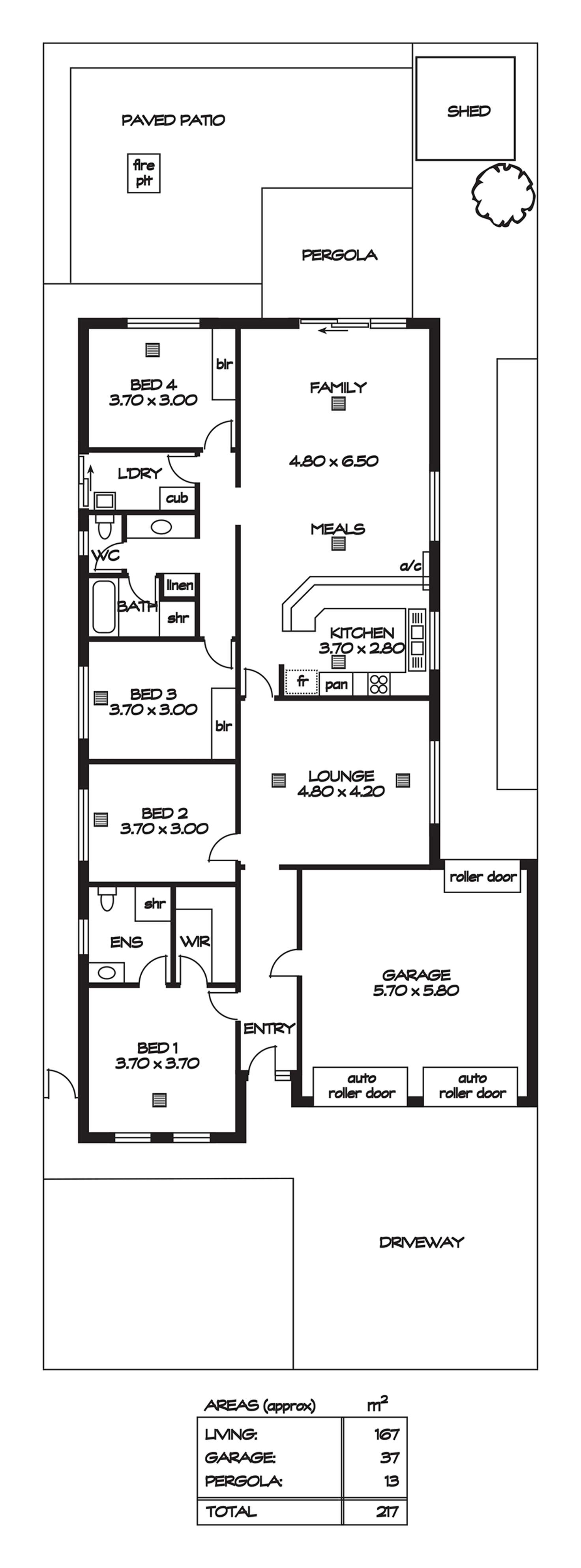 Floorplan of Homely house listing, 17 Leopold Avenue, Northgate SA 5085