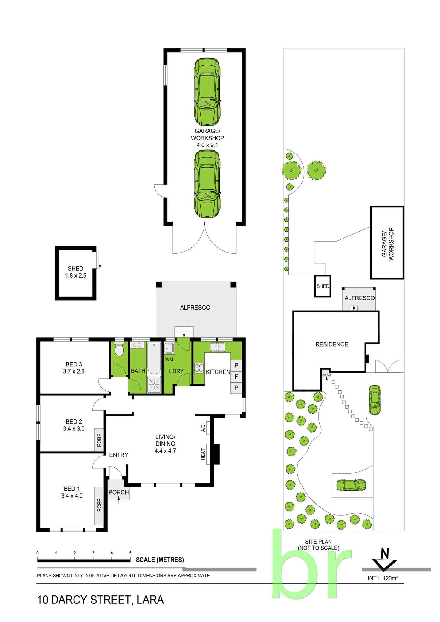 Floorplan of Homely house listing, 10 Darcy Street, Lara VIC 3212