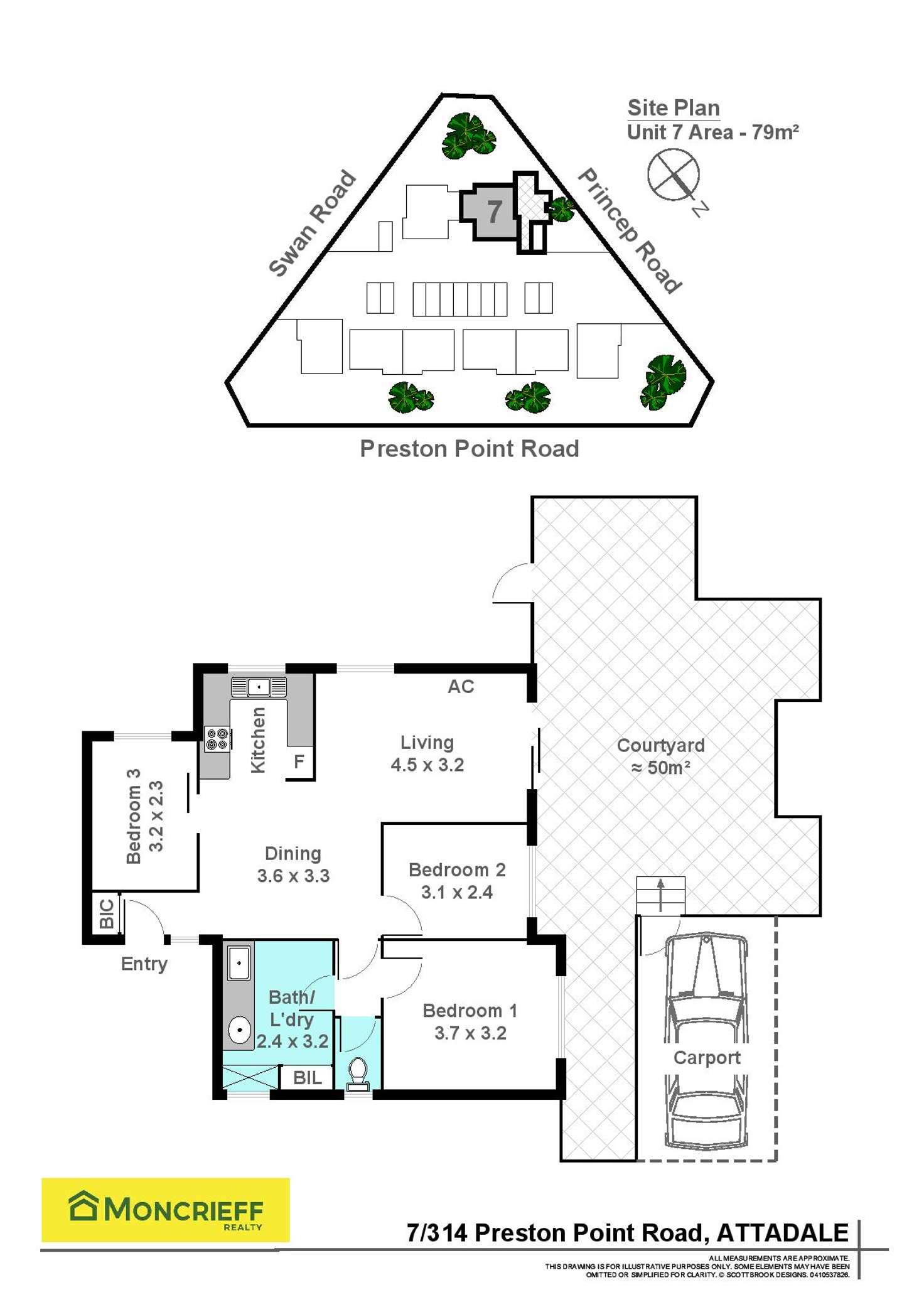 Floorplan of Homely villa listing, 7/314 Preston Point Road, Attadale WA 6156