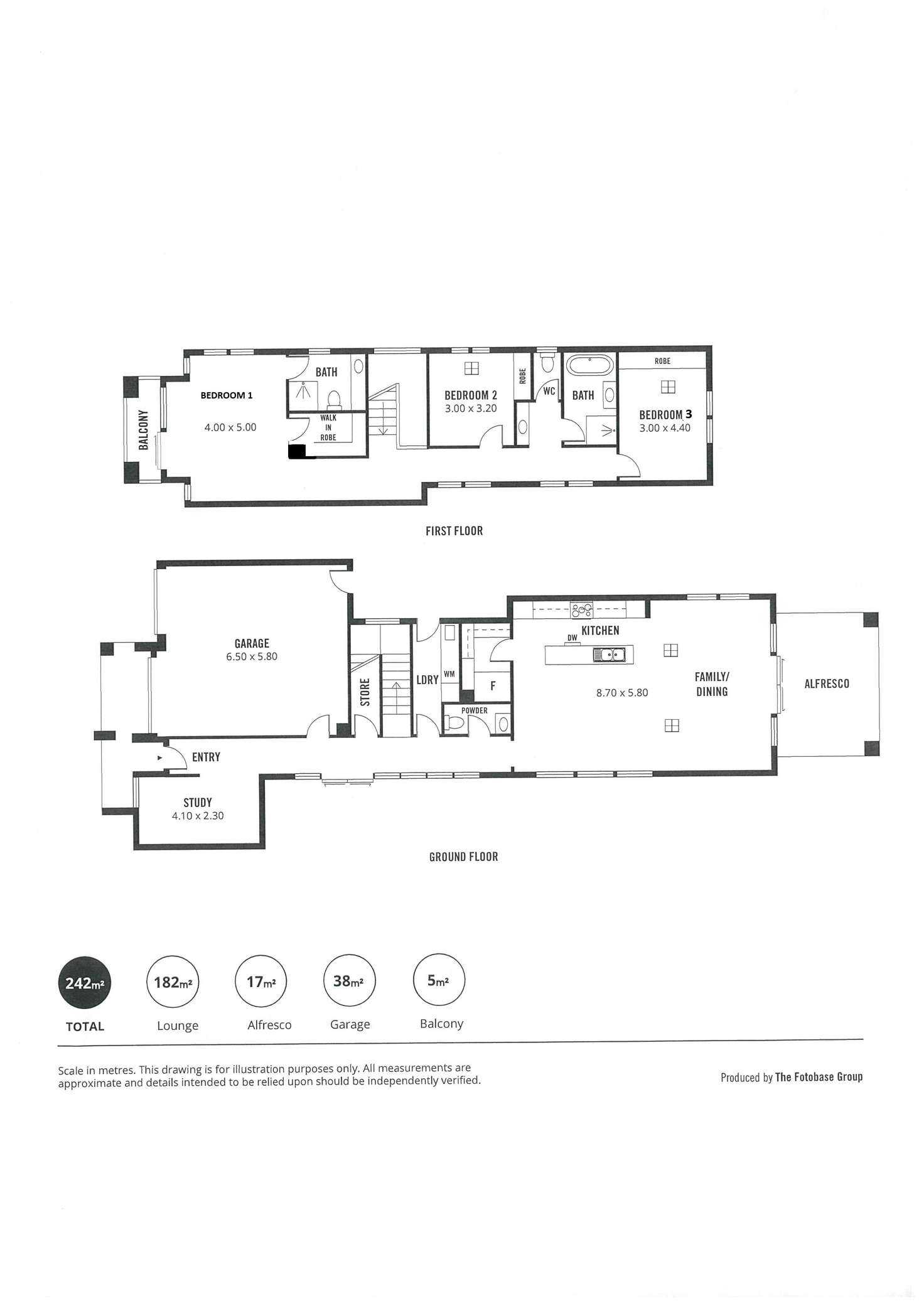 Floorplan of Homely house listing, 5 Dumfries Avenue, Seaton SA 5023