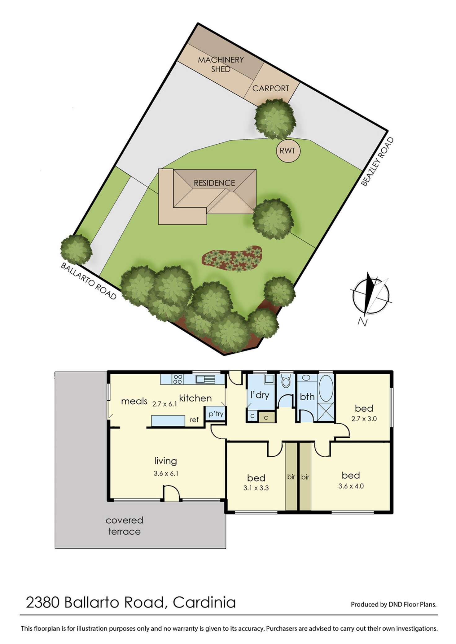 Floorplan of Homely house listing, 2380 Ballarto Road, Cardinia VIC 3978