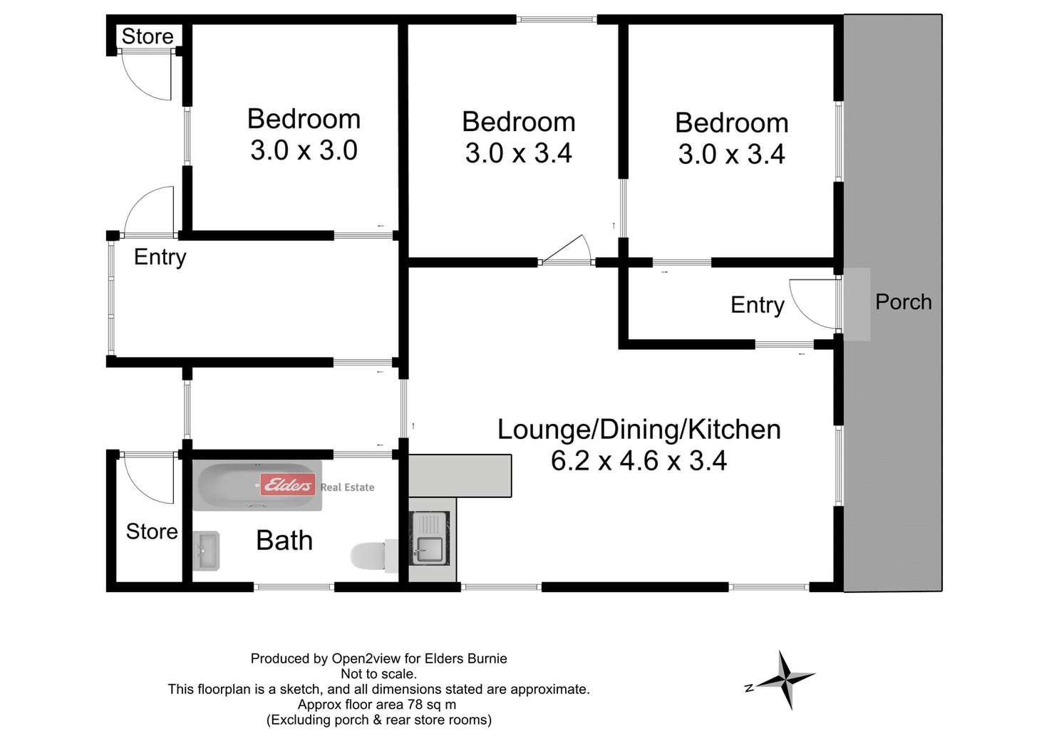 Floorplan of Homely house listing, 25 Hunter Street, Queenstown TAS 7467