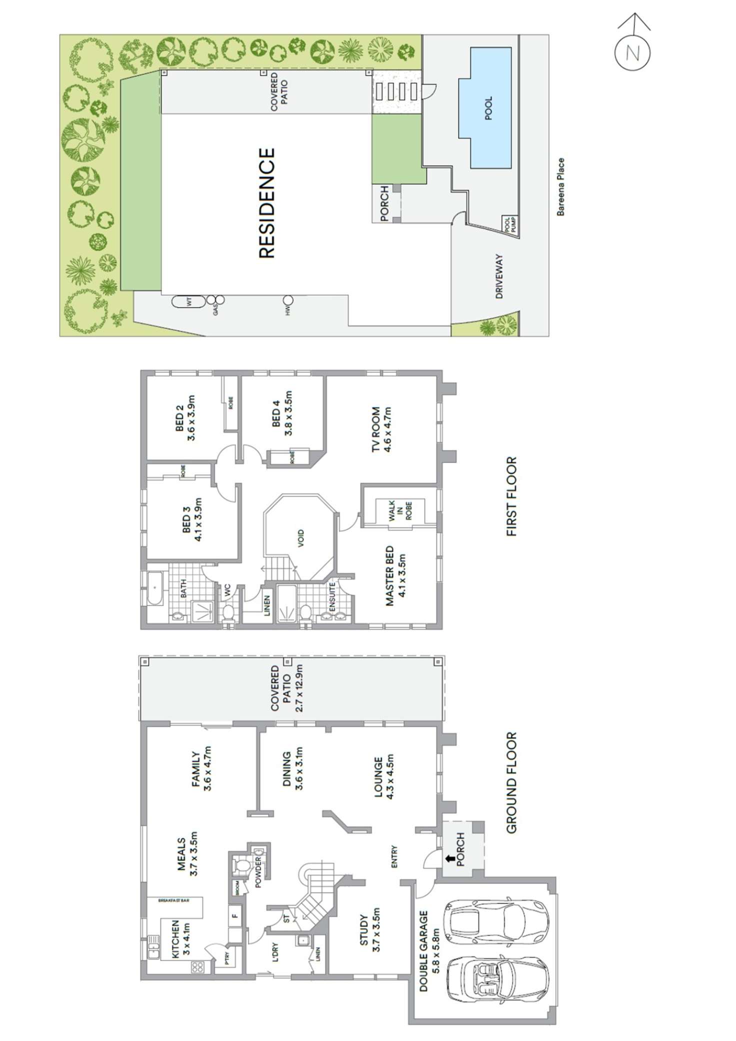 Floorplan of Homely house listing, 10 Bareena Place, Warana QLD 4575