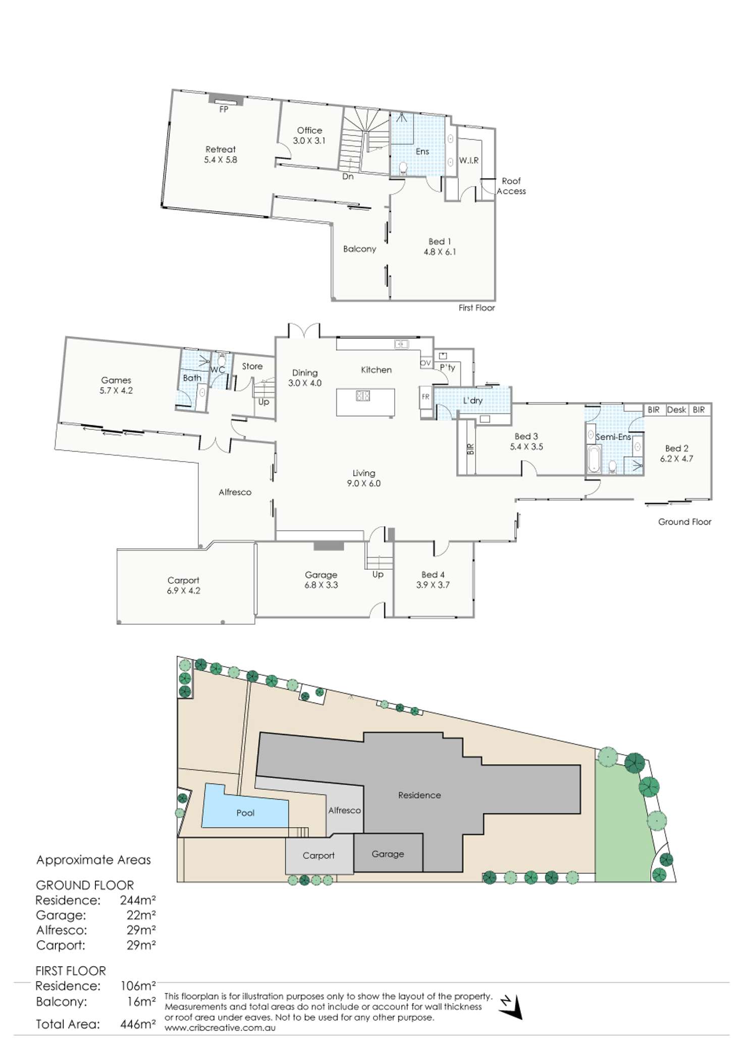 Floorplan of Homely house listing, 14 Bird Street, Mosman Park WA 6012