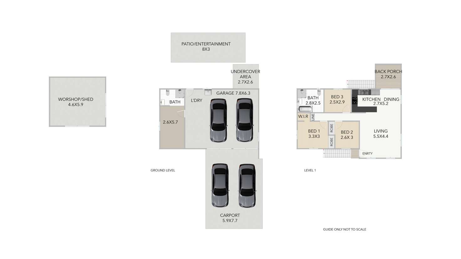 Floorplan of Homely house listing, 1 Madden Street, Silkstone QLD 4304