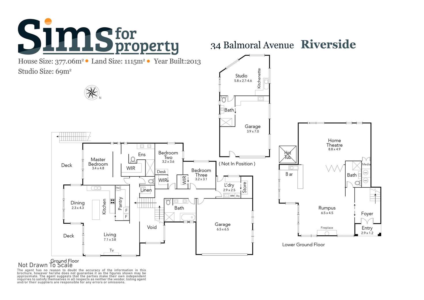 Floorplan of Homely house listing, 34 Balmoral Avenue, Riverside TAS 7250