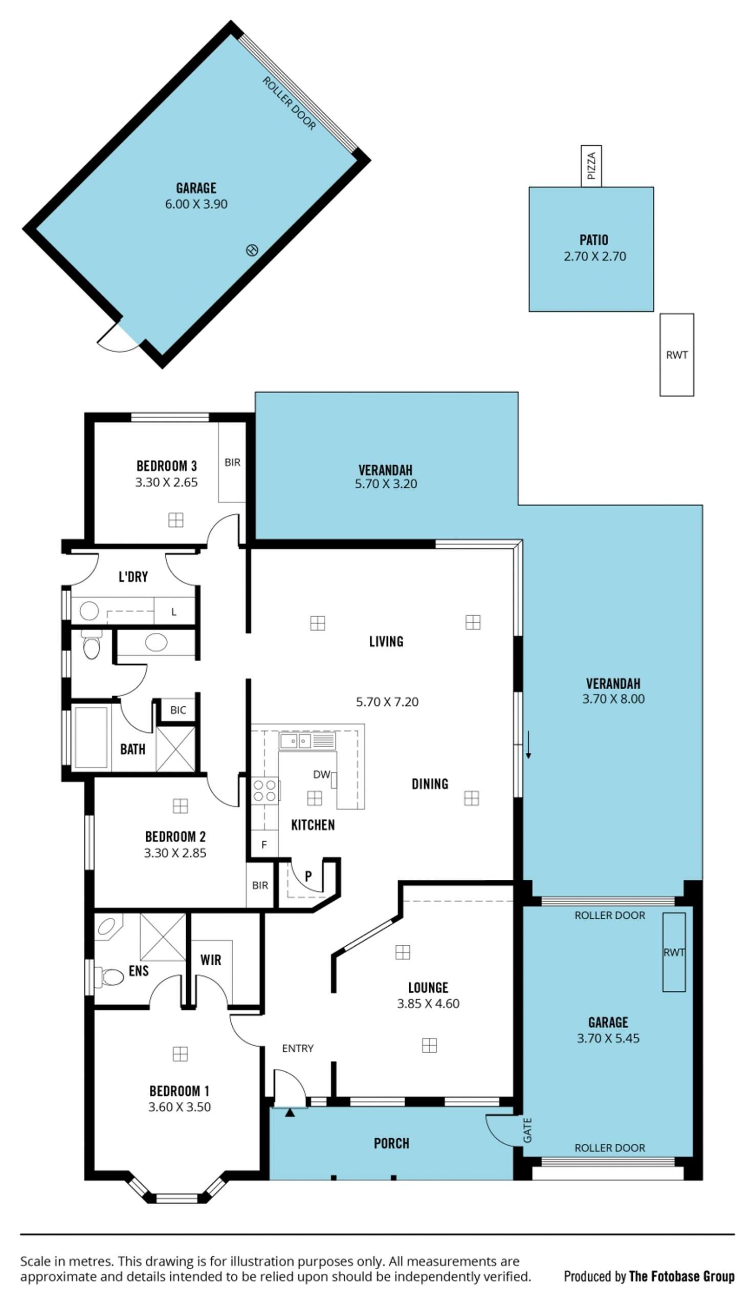 Floorplan of Homely house listing, 16 Tramway Crescent, Sheidow Park SA 5158
