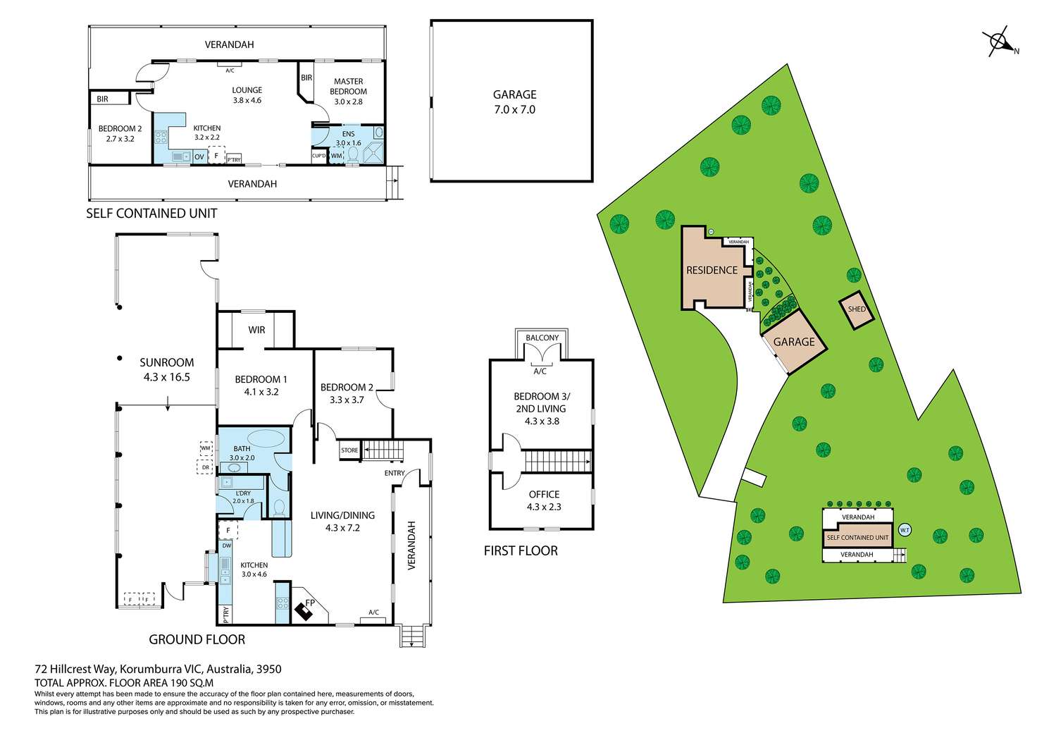 Floorplan of Homely house listing, 72 Hillcrest Way, Korumburra VIC 3950