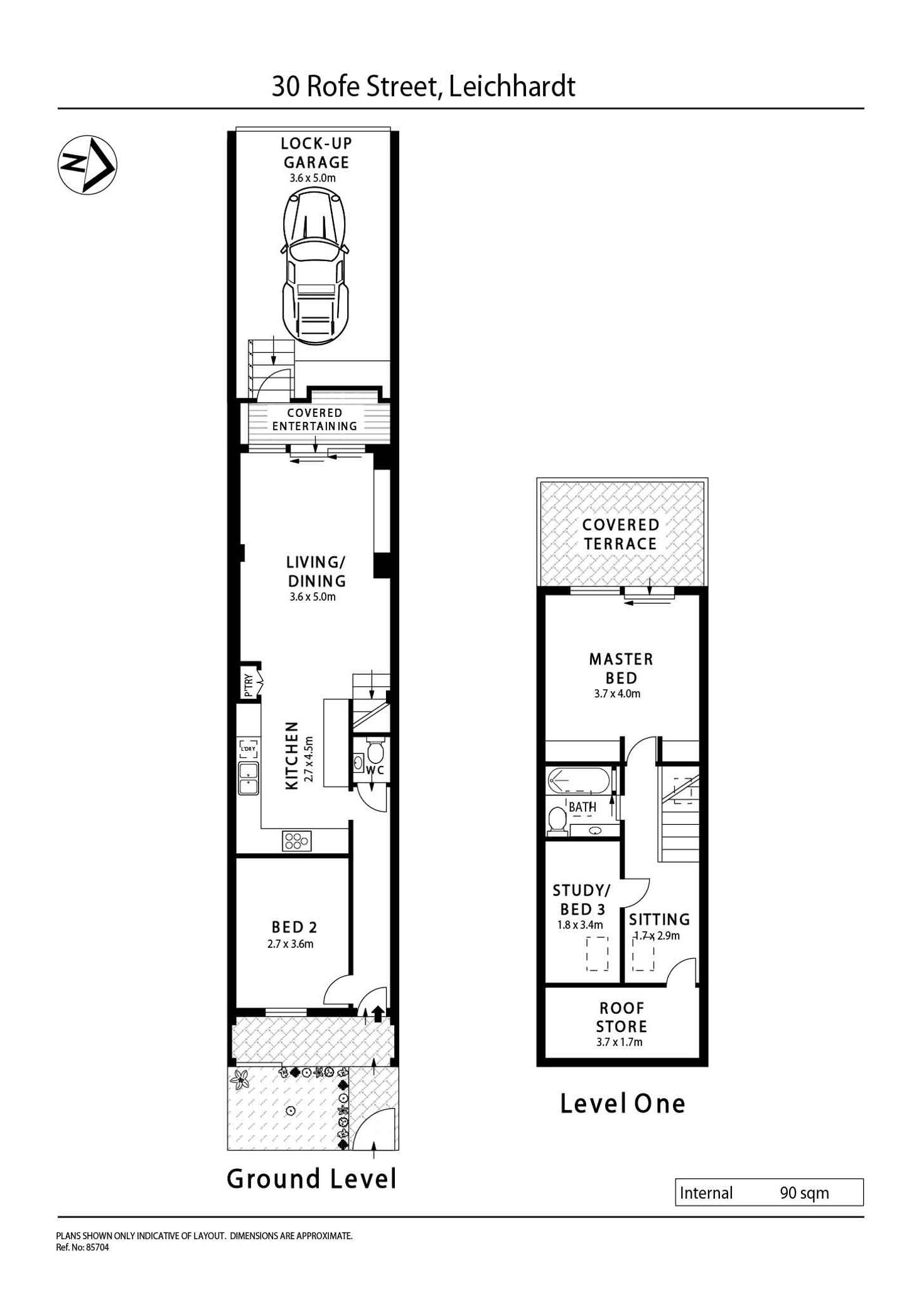 Floorplan of Homely house listing, 30 Rofe Street, Leichhardt NSW 2040