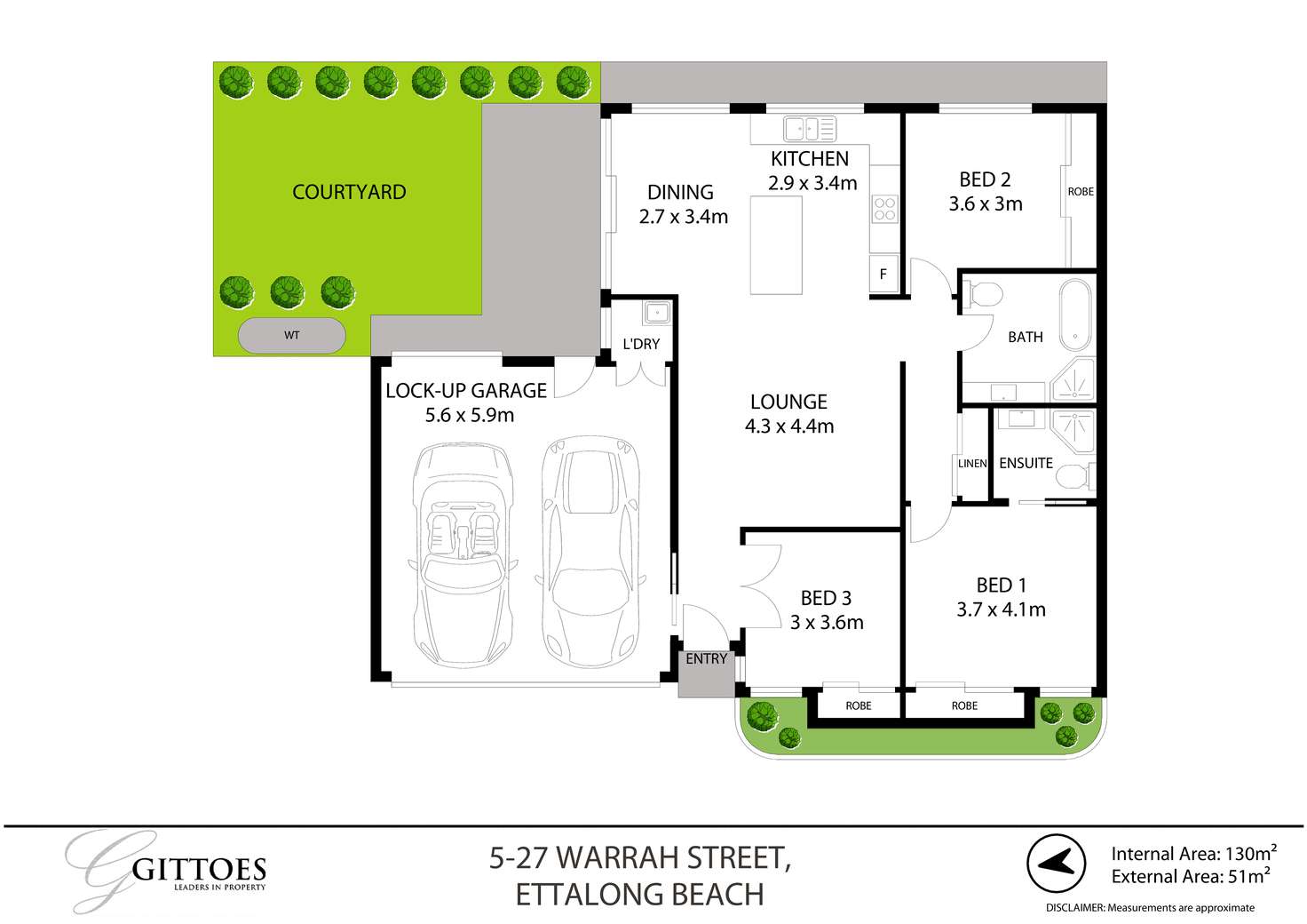 Floorplan of Homely villa listing, 5/27-29 Warrah Street, Ettalong Beach NSW 2257