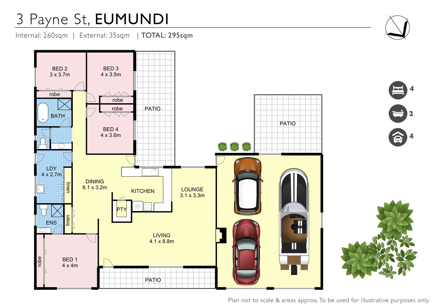 Floorplan of Homely house listing, 3 Payne Street, Eumundi QLD 4562