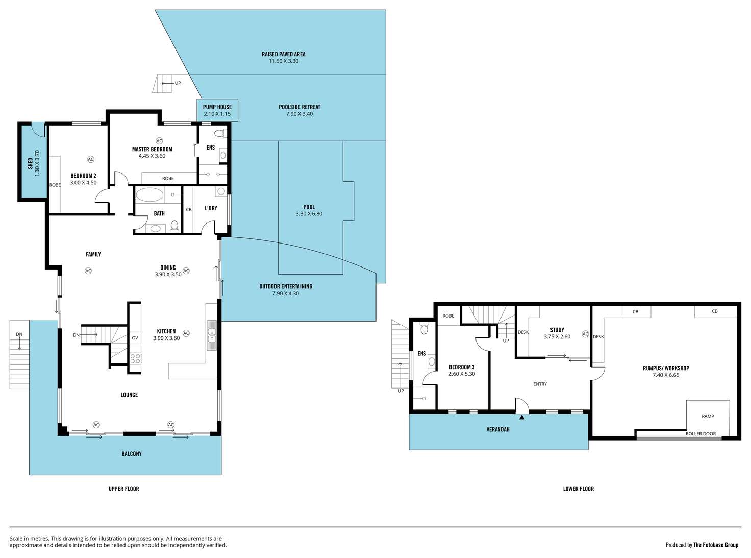 Floorplan of Homely house listing, 74 Broadmeadow Drive, Flagstaff Hill SA 5159