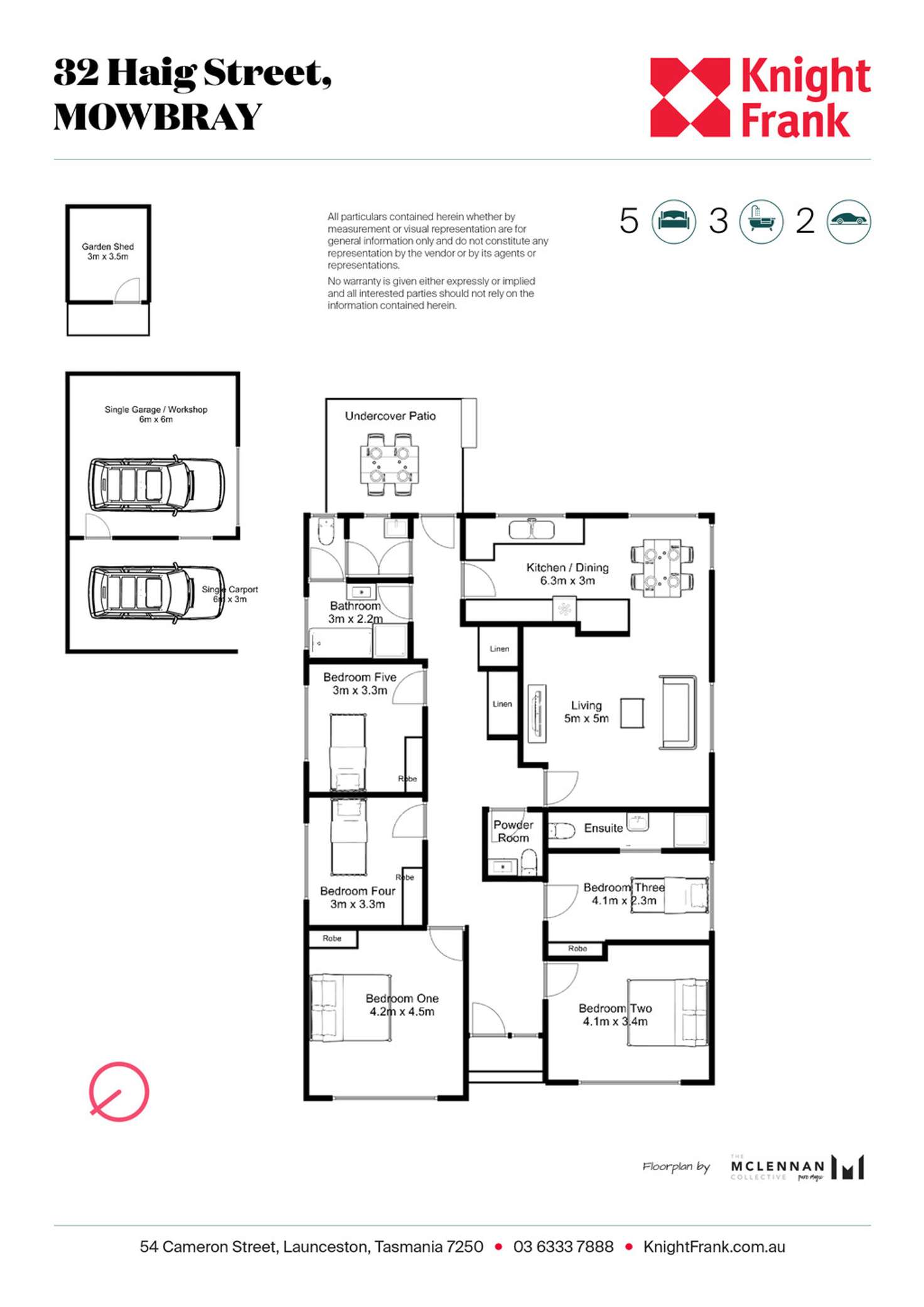 Floorplan of Homely house listing, 32 Haig Street, Mowbray TAS 7248