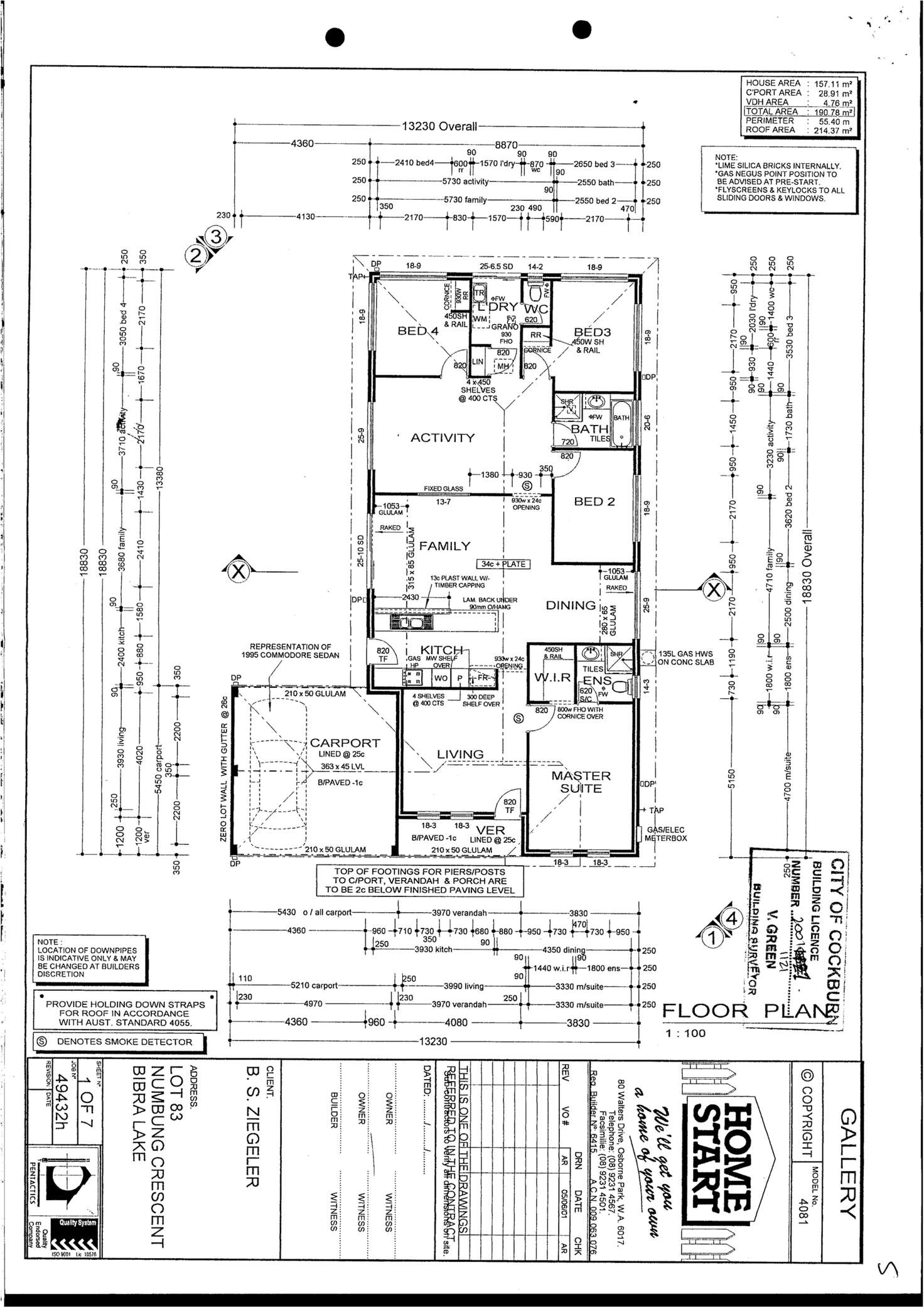 Floorplan of Homely house listing, 16 Nambung Crescent, Bibra Lake WA 6163