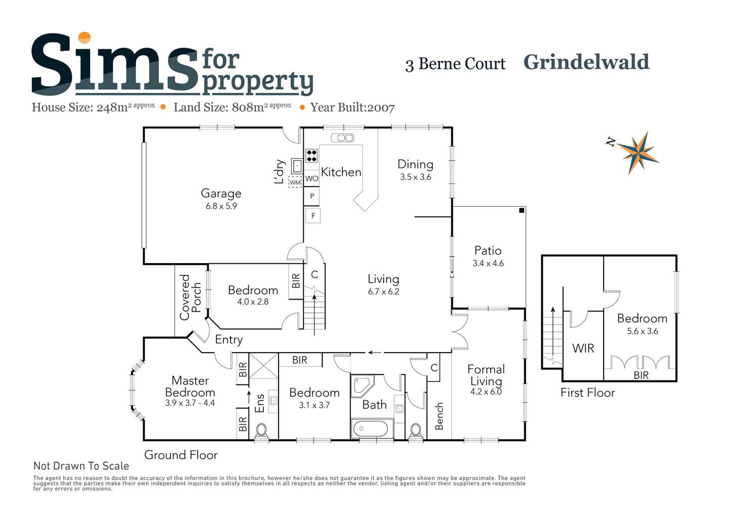 Floorplan of Homely house listing, 3 Berne Court, Grindelwald TAS 7277