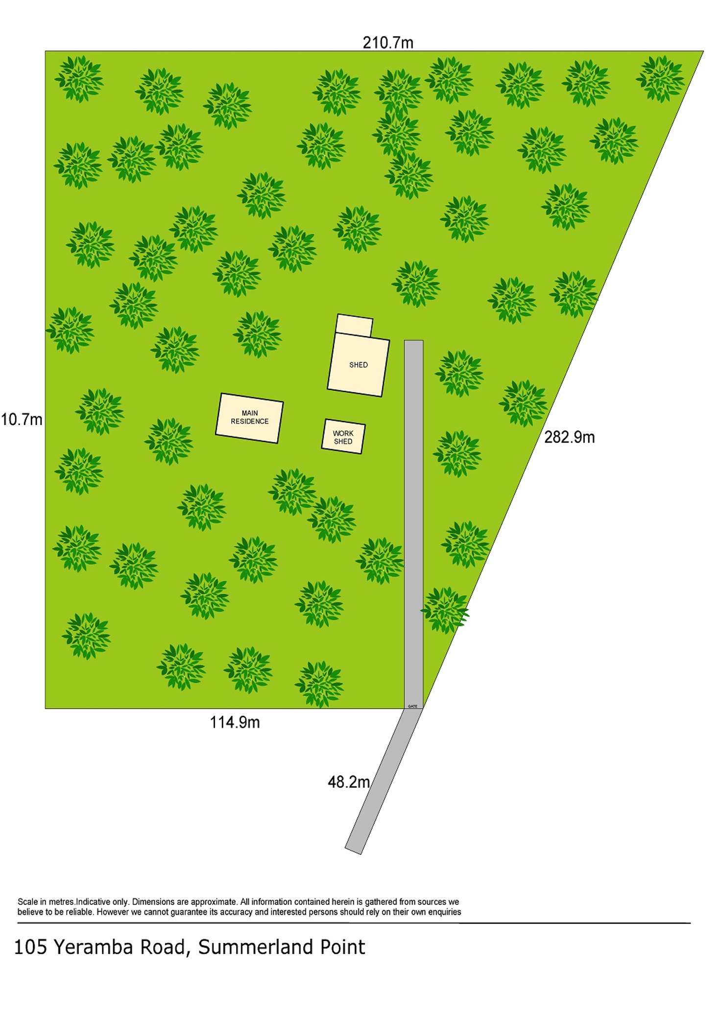 Floorplan of Homely house listing, 105 Yeramba Road, Summerland Point NSW 2259