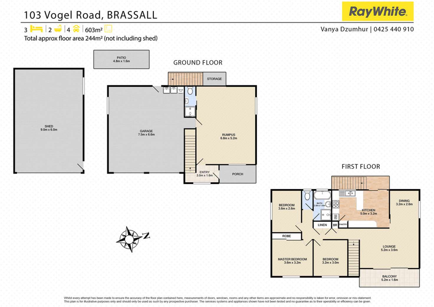 Floorplan of Homely house listing, 103 Vogel Road, Brassall QLD 4305