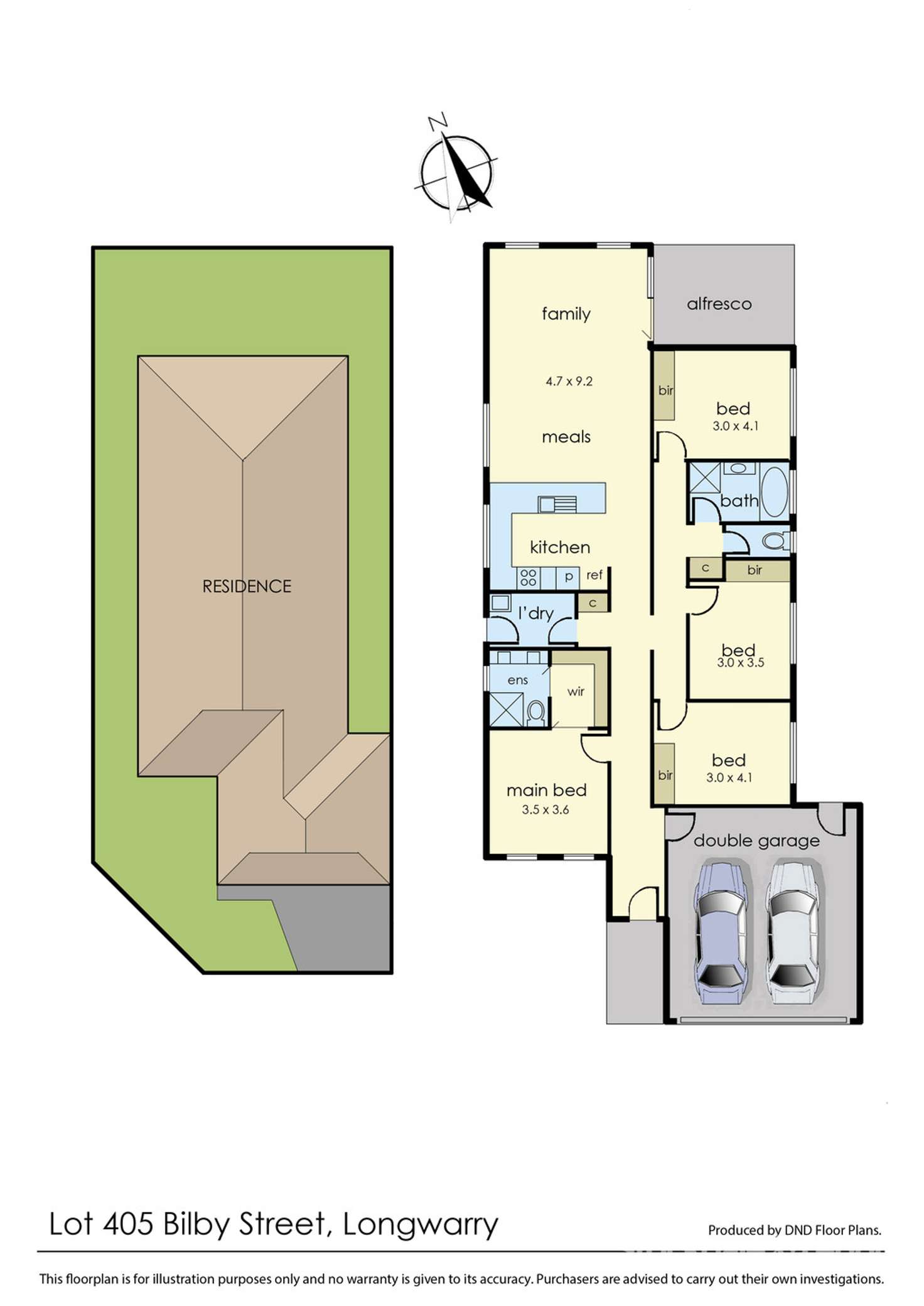 Floorplan of Homely house listing, 11 Bilby Street, Longwarry VIC 3816