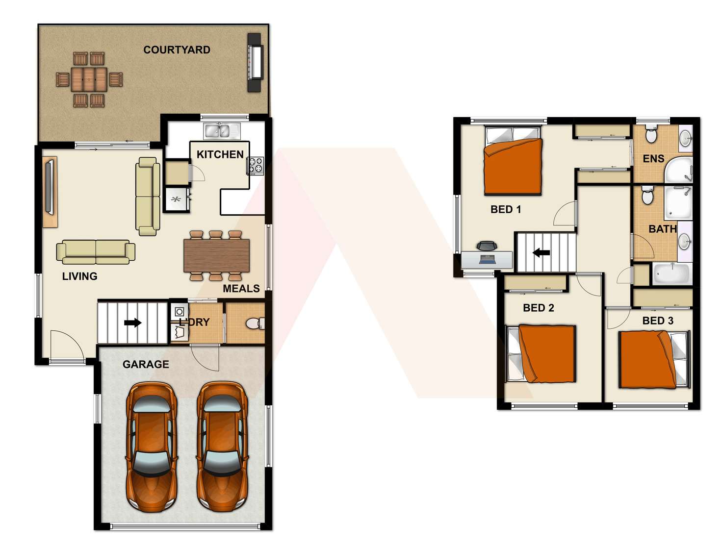 Floorplan of Homely house listing, 75/202 - 206 FRYAR RD, Eagleby QLD 4207