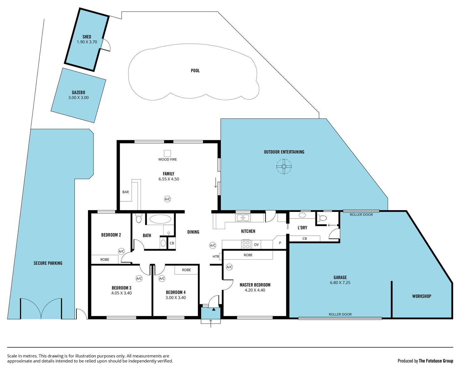 Floorplan of Homely house listing, 16 McClure Avenue, Reynella East SA 5161