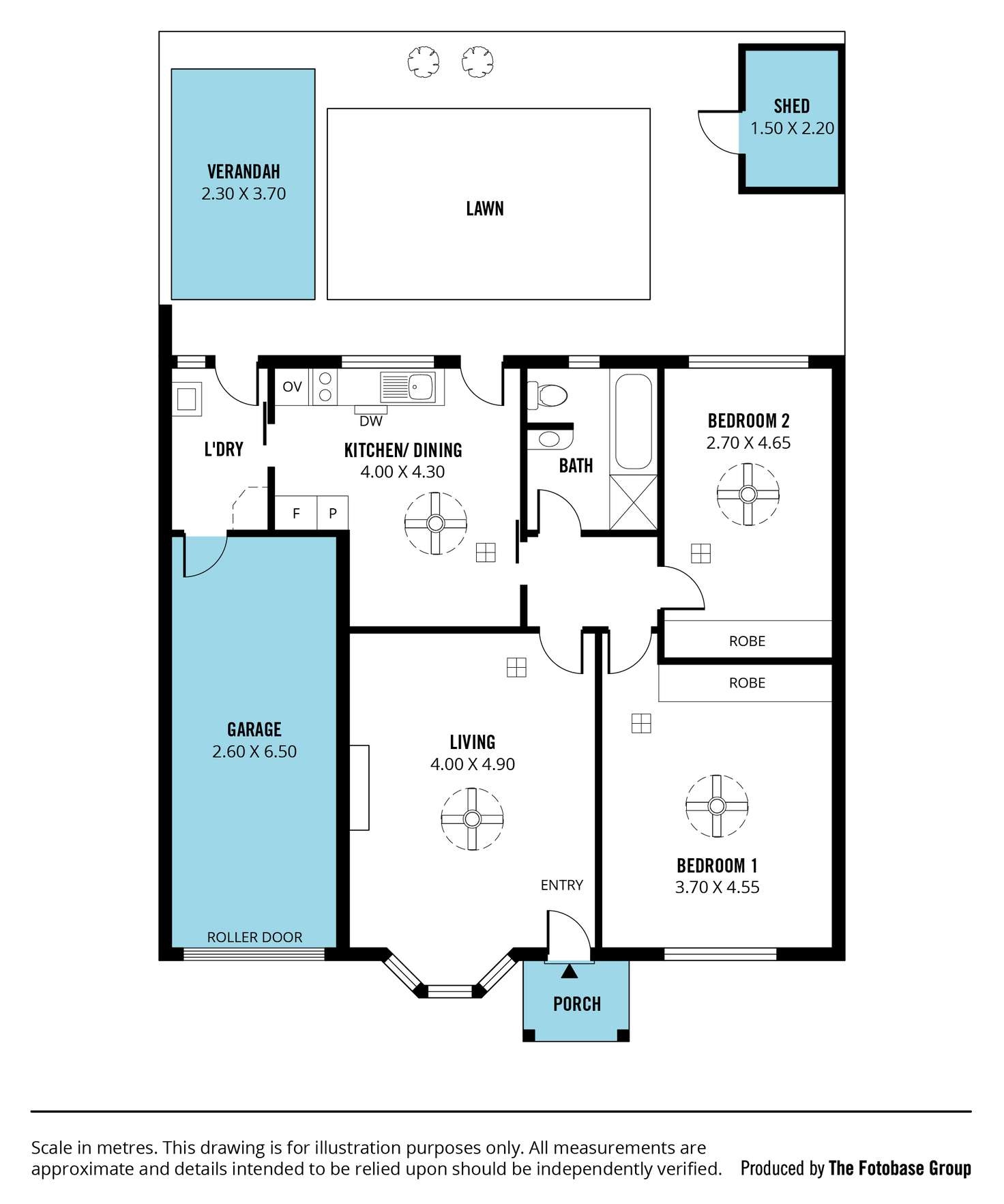 Floorplan of Homely unit listing, 1/28 Bevington Road, Glenunga SA 5064