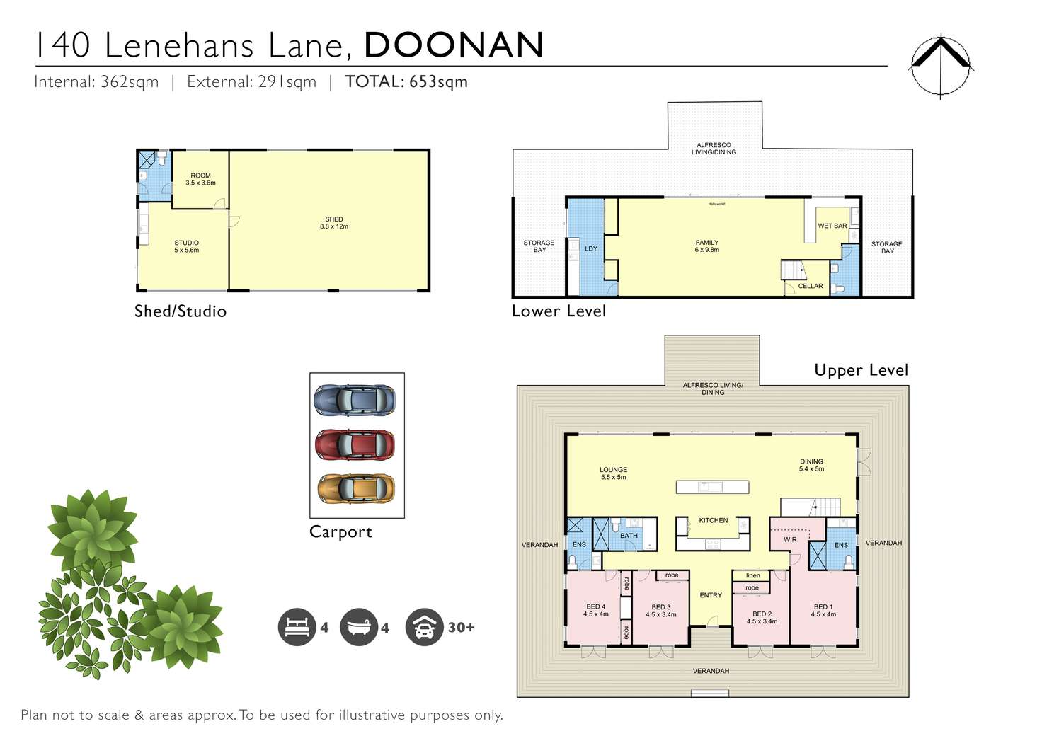 Floorplan of Homely house listing, 140 Lenehans Lane, Doonan QLD 4562