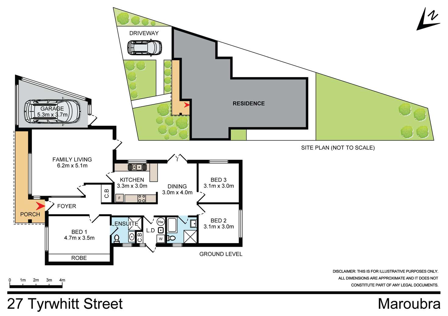 Floorplan of Homely house listing, 27 Tyrwhitt Street, Maroubra NSW 2035