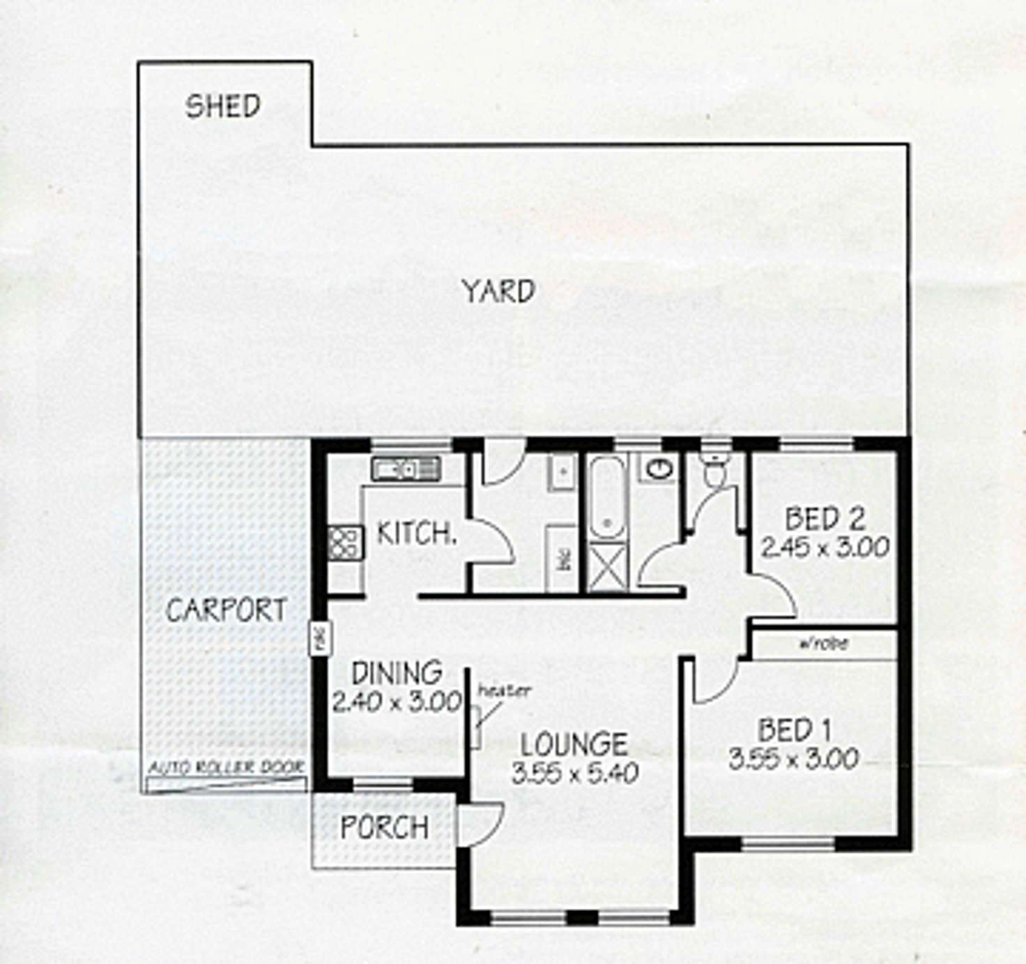 Floorplan of Homely house listing, 7/12 Second Street, Brompton SA 5007