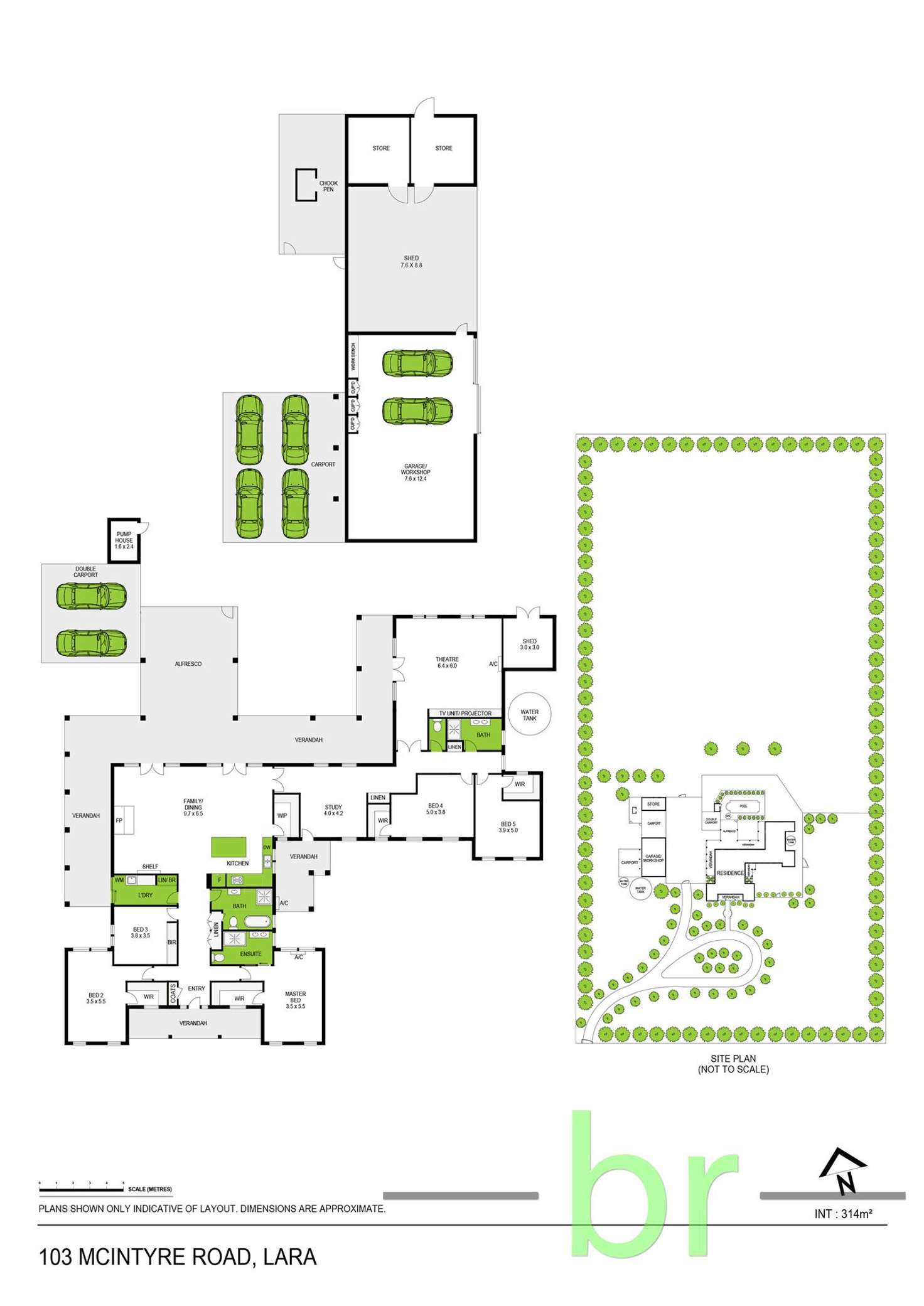 Floorplan of Homely house listing, 103-109 McIntyre Road, Lara VIC 3212