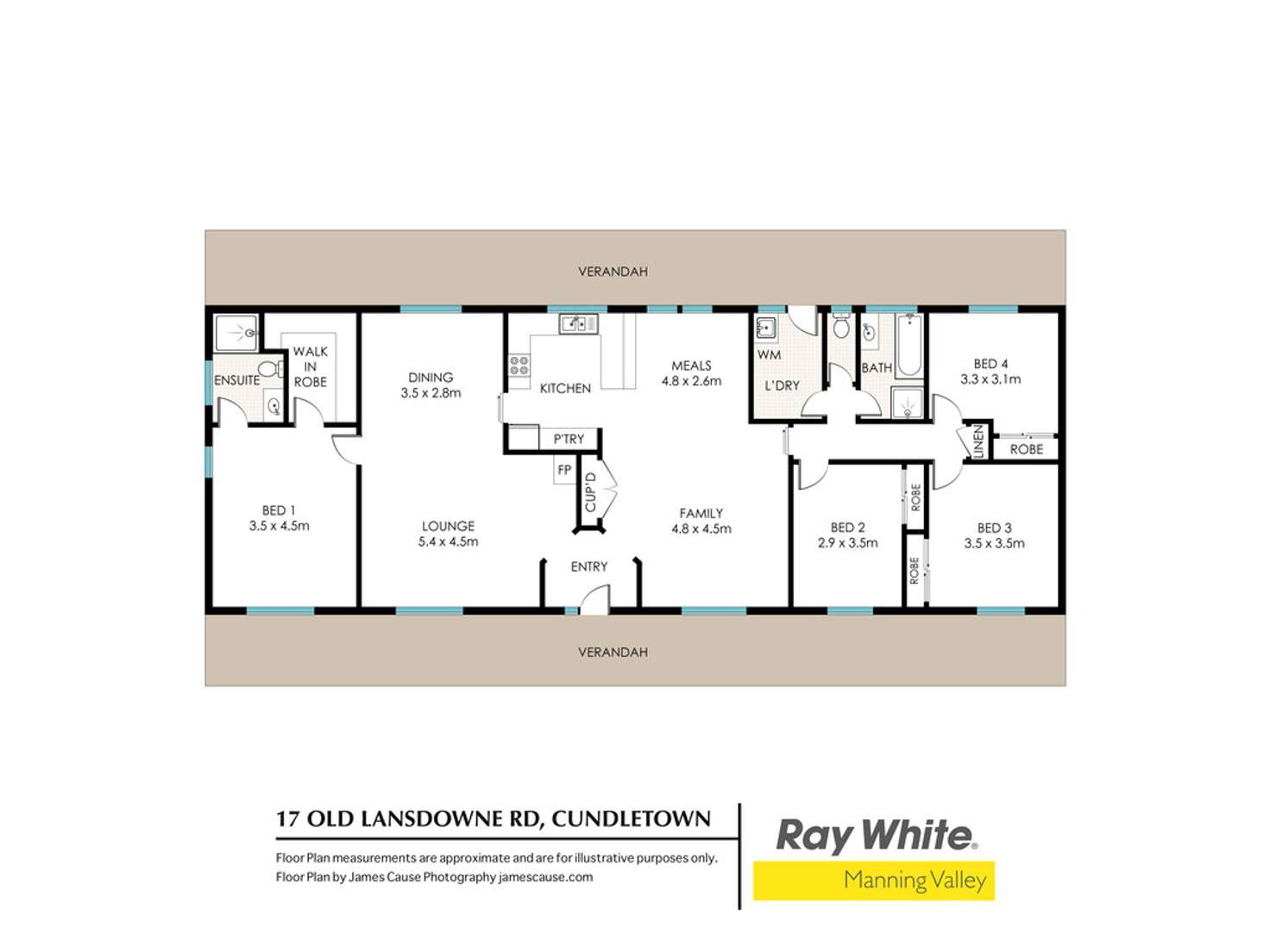 Floorplan of Homely ruralOther listing, 17 Old Lansdowne Road, Cundletown NSW 2430