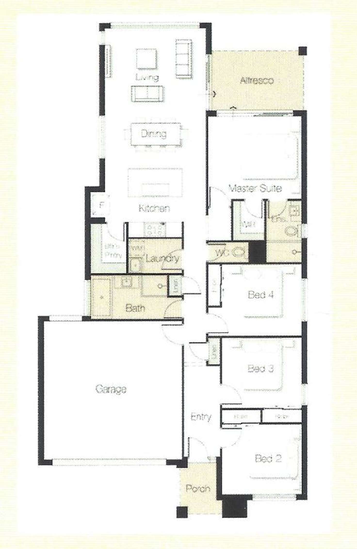 Floorplan of Homely house listing, 6 Comfort Street, South Ripley QLD 4306