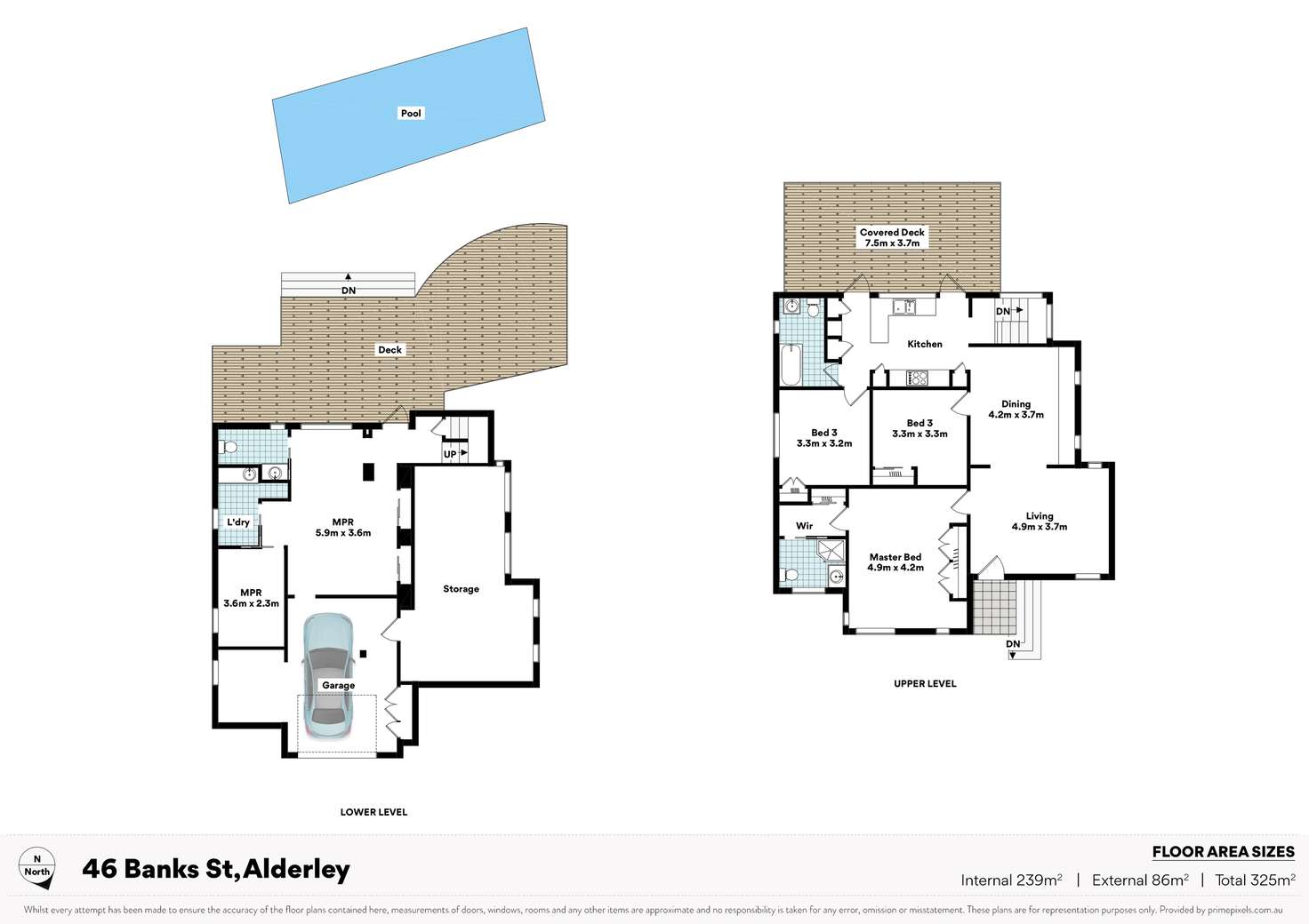 Floorplan of Homely house listing, 46 Banks Street, Newmarket QLD 4051