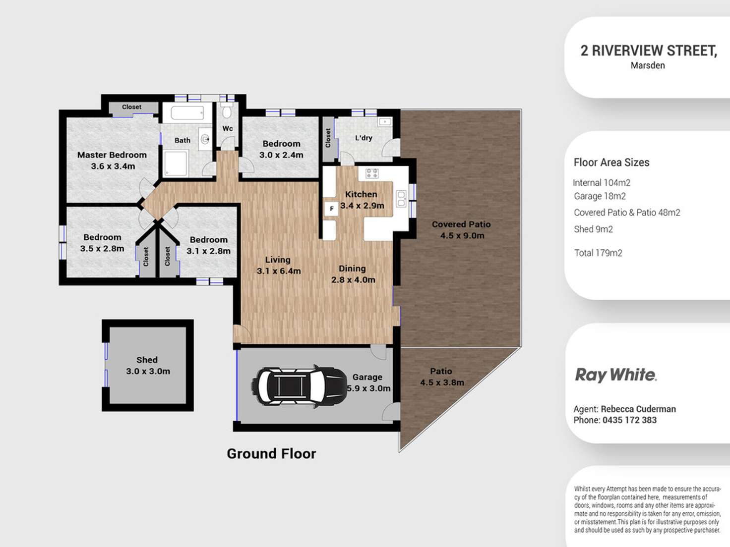 Floorplan of Homely house listing, 2 Riverview Street, Marsden QLD 4132