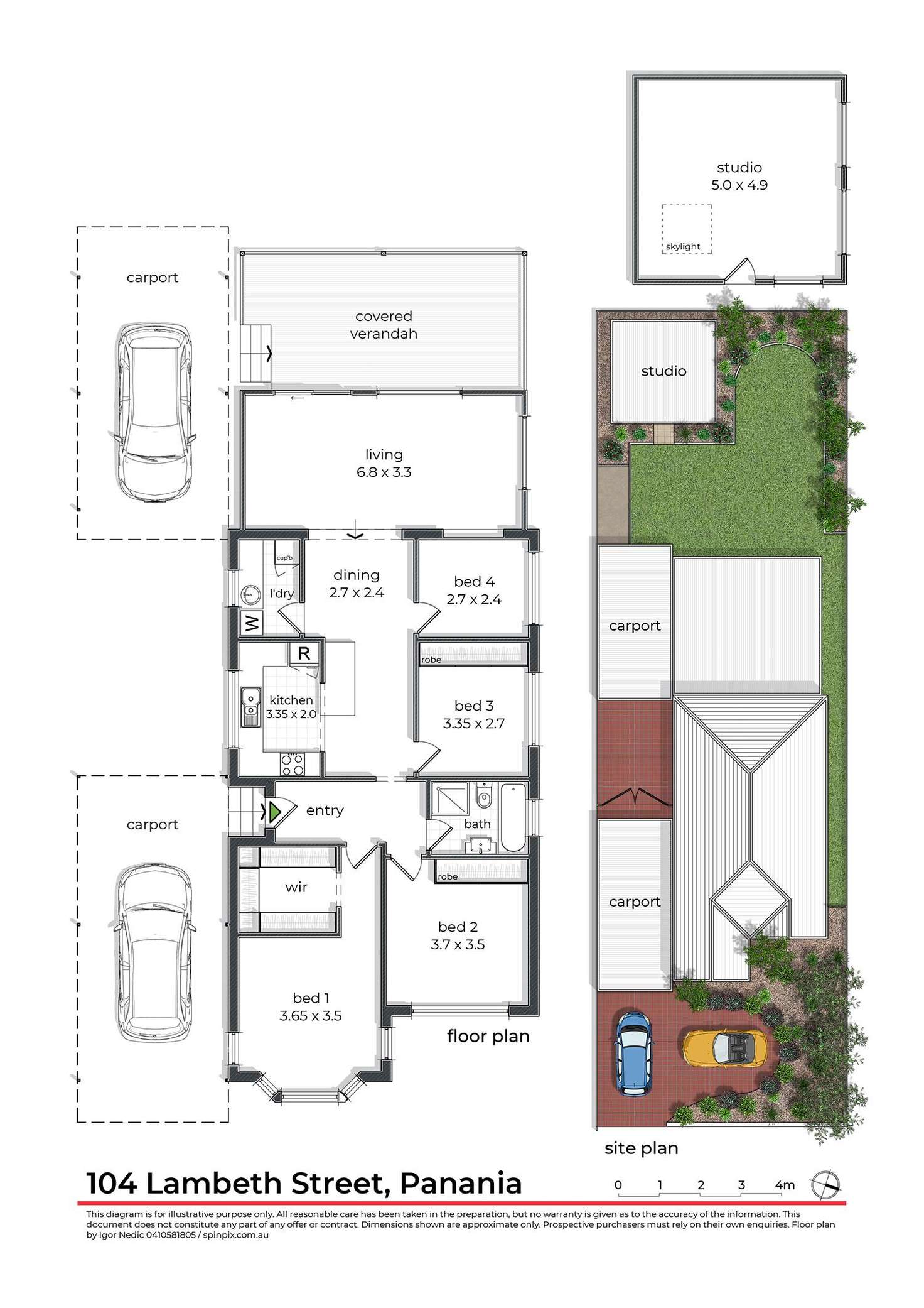 Floorplan of Homely house listing, 104 Lambeth Street, Panania NSW 2213