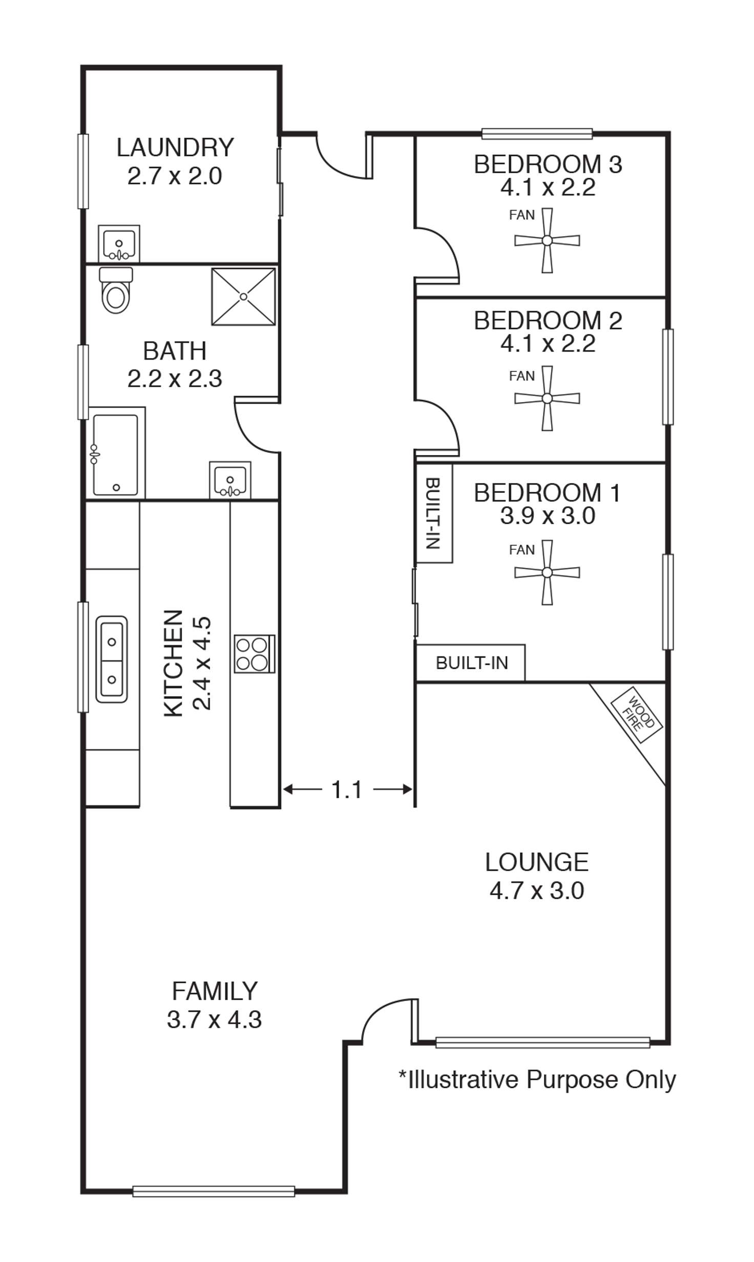 Floorplan of Homely house listing, 31 FREELING STREET, Naracoorte SA 5271